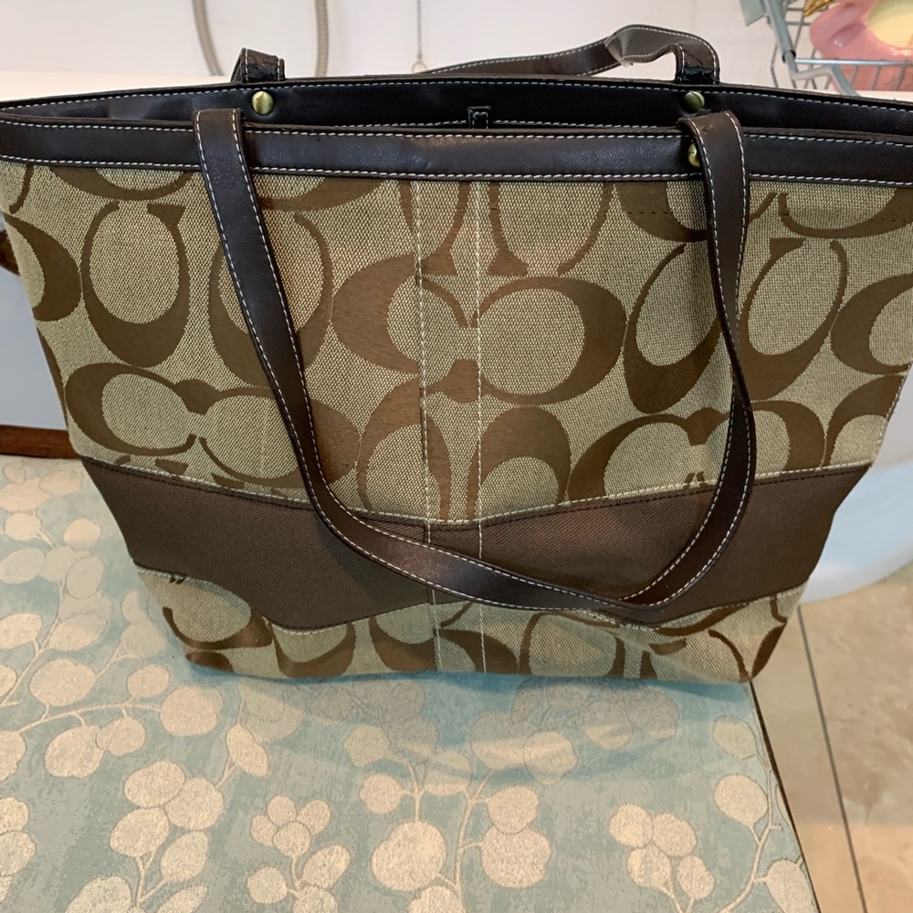 Coach Brown Purse NWOT